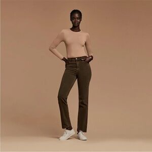 Nuuds Long Sleeve Scoop Neck Bodysuit